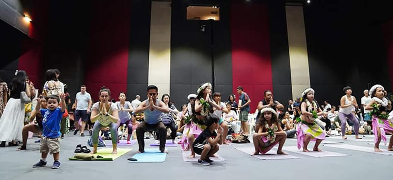 Wellness sanctuary charity event