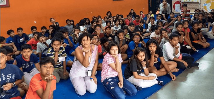 Nirvana® sessions with teenagers at Inventure academy