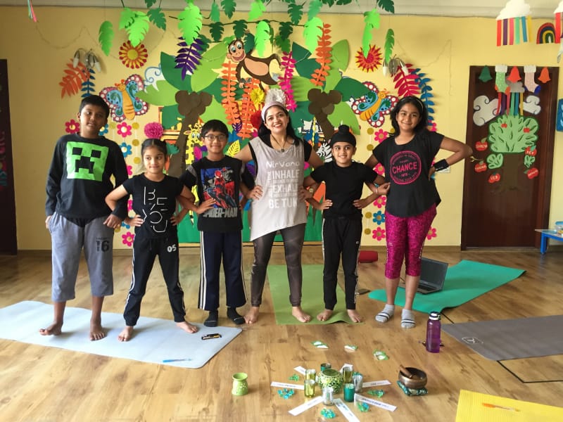 Sheetal's Nirvana® classes with kids